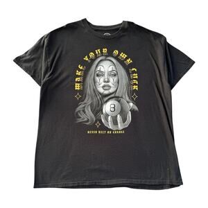 8 Ball Y2K Graphics T-Shirt Black XL